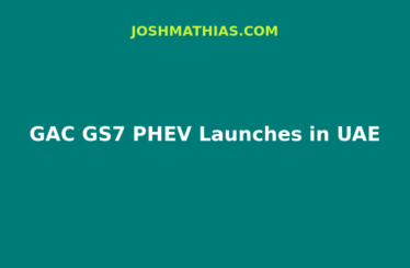GAC GS7 PHEV Launches in UAE at One Fifty Nine