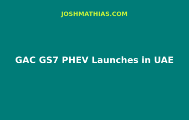 GAC GS7 PHEV Launches in UAE at One Fifty Nine