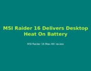 MSI Raider 16 Max HX