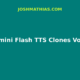 Gemini Flash TTS Clones Voice From Thirty Seconds